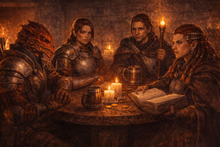 Load image into Gallery viewer, Free Demo -- 4 NPC Printable Cards for DnD 5e and Fantasy RPGs