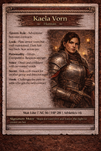 Load image into Gallery viewer, Free Demo -- 4 NPC Printable Cards for DnD 5e and Fantasy RPGs
