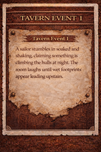 Load image into Gallery viewer, Seaside Tavern -- NPC Pack 03 -- 10 NPC Printable Cards for DnD 5e and Fantasy RPGs