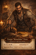 Load image into Gallery viewer, City Ruffian Tavern -- NPC Pack 02 -- 10 NPC Printable Cards for DnD 5e and Fantasy RPGs