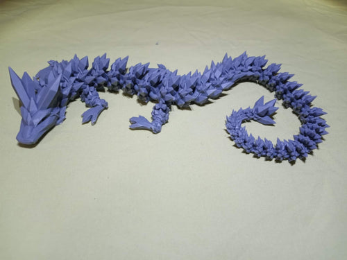 Crystal Articulated Dragon for RPG Settings
