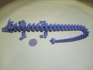 Crystal Articulated Dragon for RPG Settings